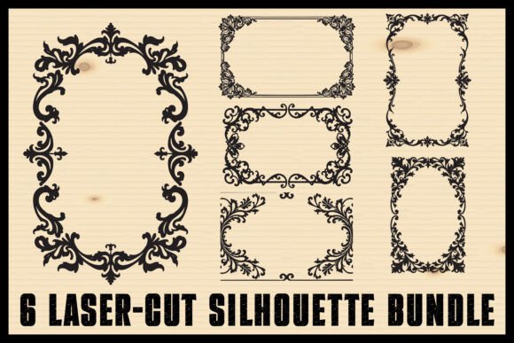 Download Elegant Laser-Cut Frame Bundle - Bundle Collection