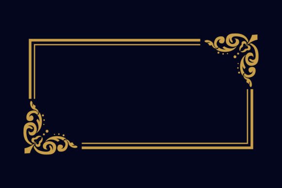 Download Vintage Pattern Border Floral Decoration - Floral Collection