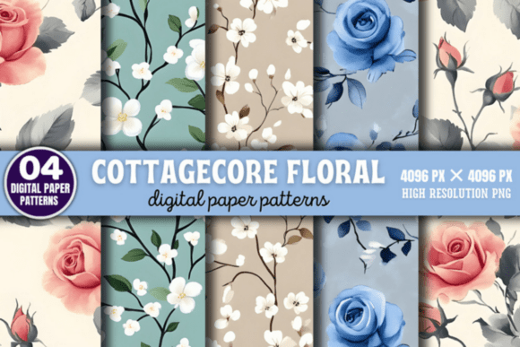 Download Cottagecore Floral Pattern - Floral Collection