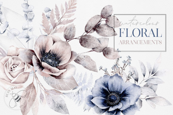 Download Watercolor Flower Arrangements Florals - Floral Collection
