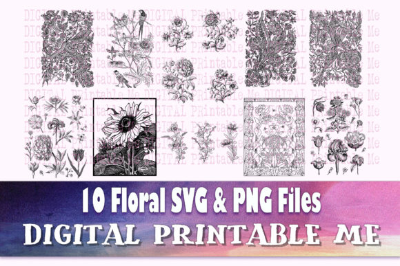 Download Floral Illustration Full Page Flower - Floral Collection