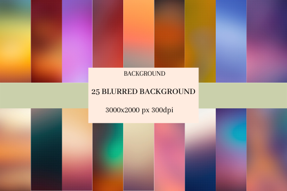 Download Blurred Background, Digital Paper Bundle - Bundle Collection