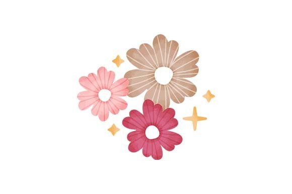 Download Cute Floral Decoration - Watercolor - Floral Collection