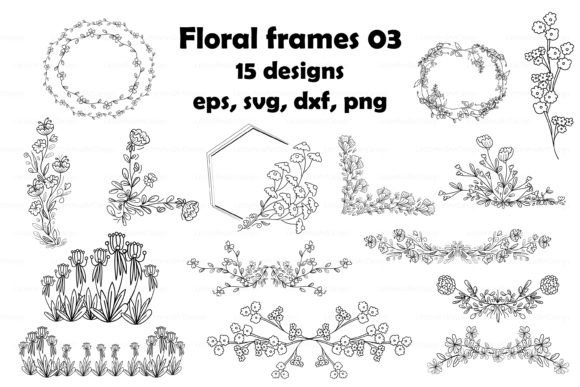 Download Floral Decorative Frame, Flower Wreath - Floral Collection