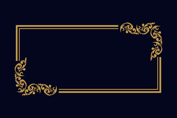 Download Vintage Pattern Border Floral Decoration - Floral Collection