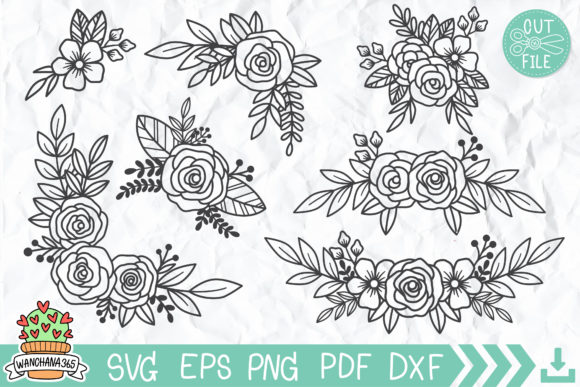 Download Flower SVG, Floral Svg, Floral Svg Bundl - Floral Collection