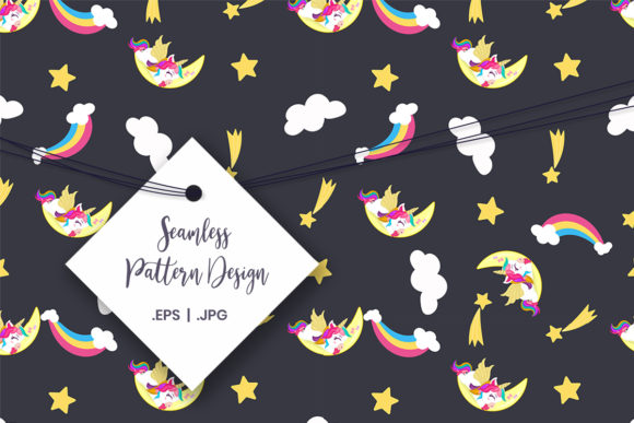 Download Unicorn Seamless Pattern - Unicorn Collection