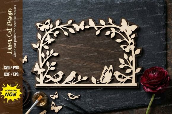 Download Floral Arch Frame Laser Cut Svg Cutting - Floral Collection
