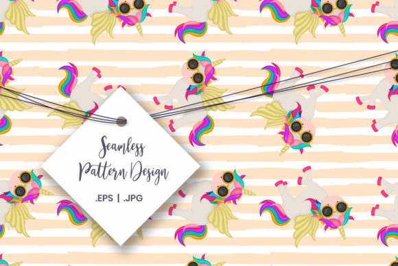 Download Unicorn Seamless Pattern Design - Unicorn Collection