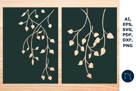 Download Floral Greeting Card Cutting SVG Bundle - Bundle Collection
