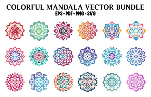 Download Islamic Mandala Vector Clipart Bundle - Bundle Collection