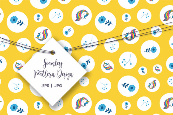 Download Unicorn Seamless Pattern - Unicorn Collection