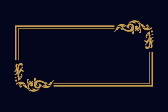 Download Vintage Pattern Border Floral Decoration - Floral Collection