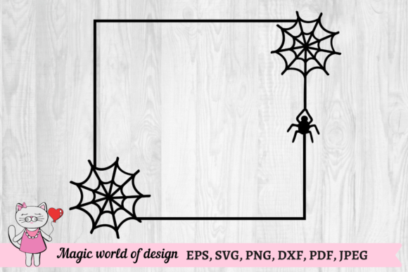 Download Halloween Scrapbook Frames SVG, Cut File - Halloween scrapbook Collection