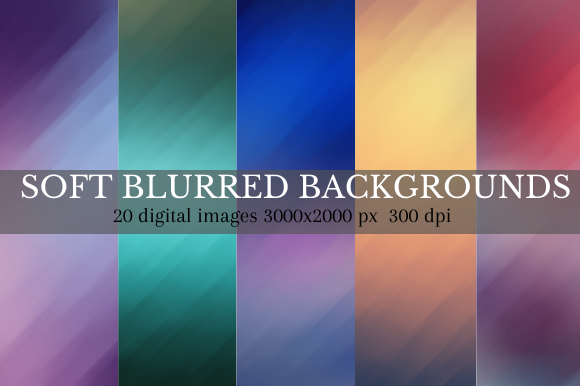 Download Blurred Background, Digital Paper Bundle - Bundle Collection