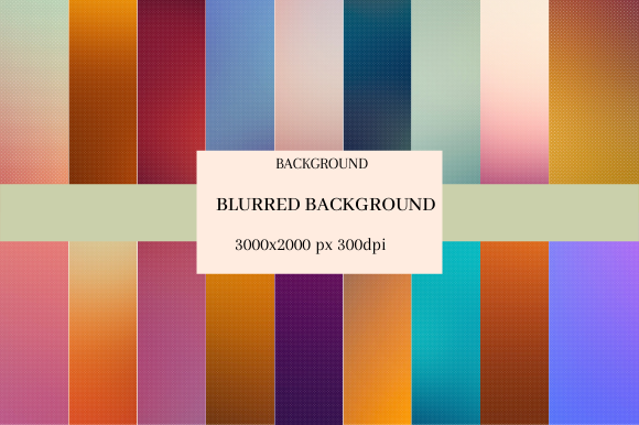 Download Blurred Background, Digital Paper Bundle - Bundle Collection