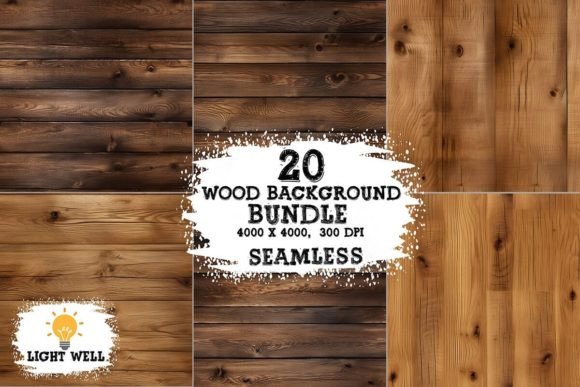 Download Wood Background Digital Paper Bundle - Bundle Collection